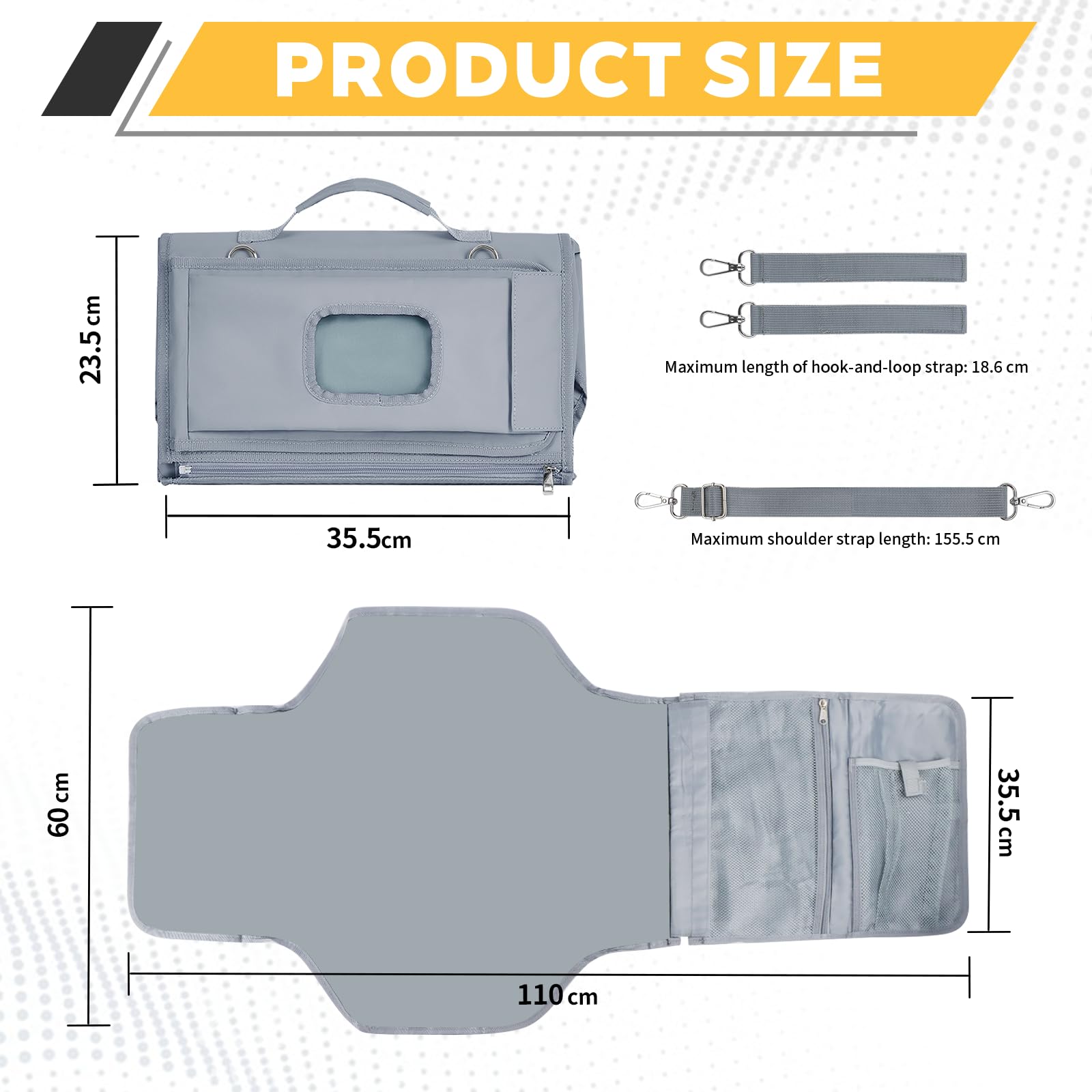 Portable Folding Baby Changing Mat - Image 2