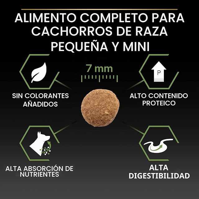 Foto 7 de 8 de Purina Pro Plan Small Puppy Start Pienso para Perro pequeño, Mini, Cachorro, Junior, Bebé con Pollo