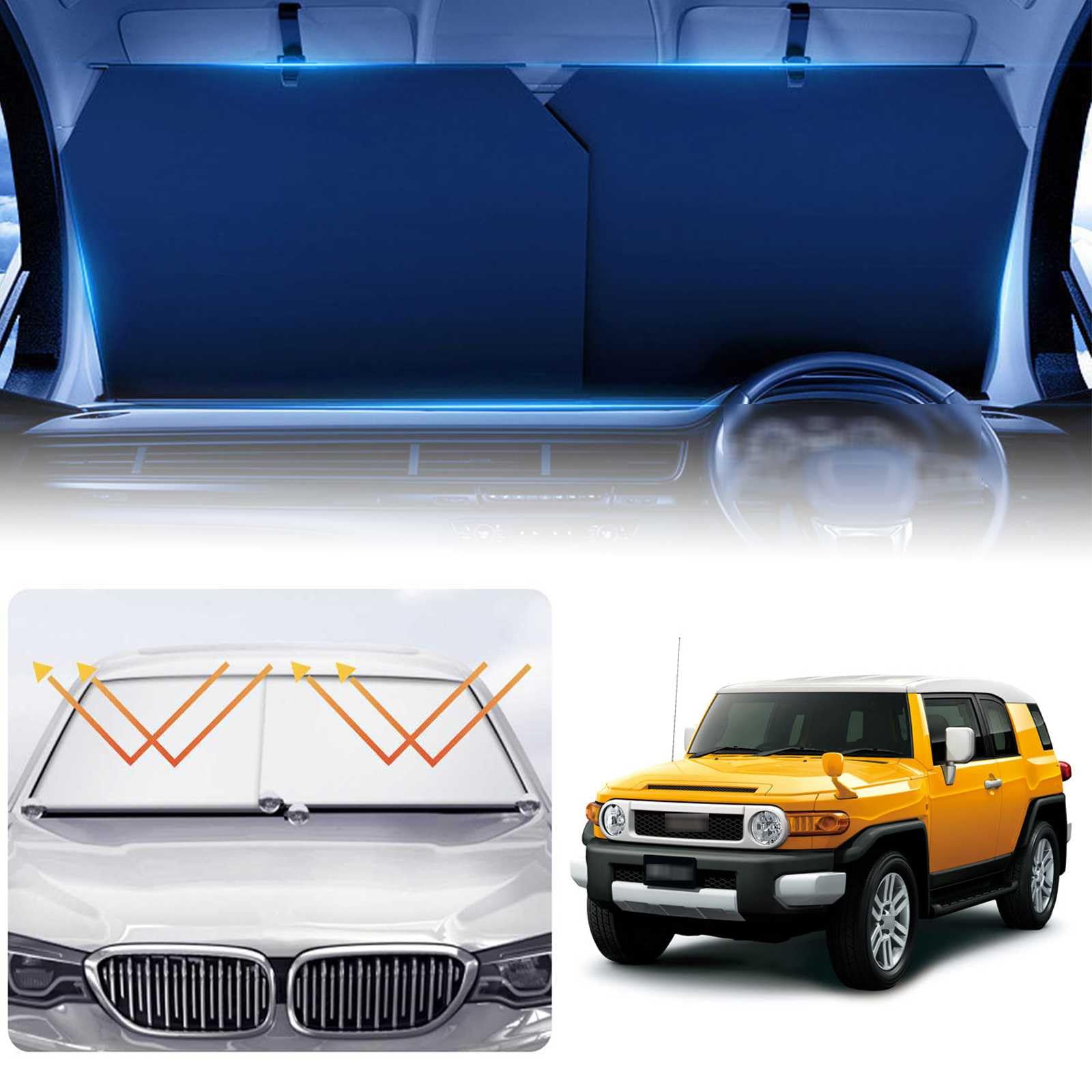 2列目 車＆バイク 2024年新開発 に適合する トヨタ・FJクルーザー