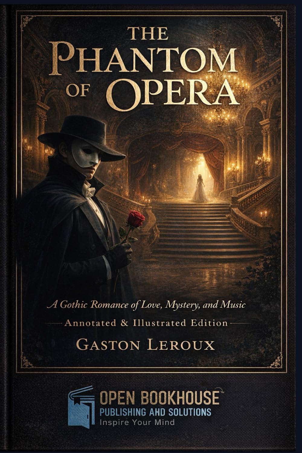 The Phantom of the Opera: A Gothic Romance of Love, Mystery, and Music Annotated & Illustrated Edition