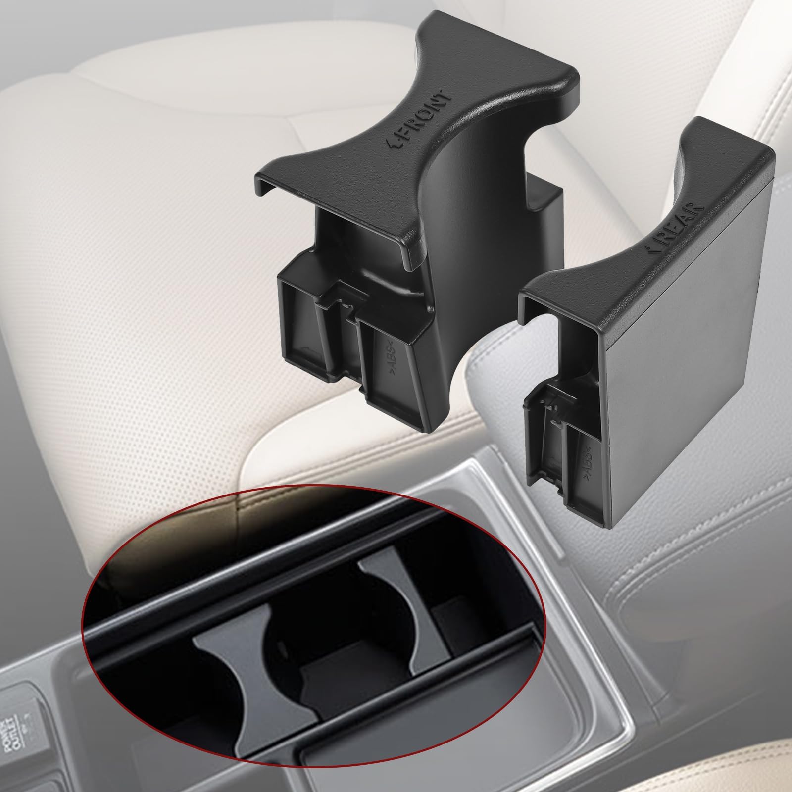RLBHILON Cup Holder Insert Compatible with Honda CRV CRV 2015 2016 Year, Cup