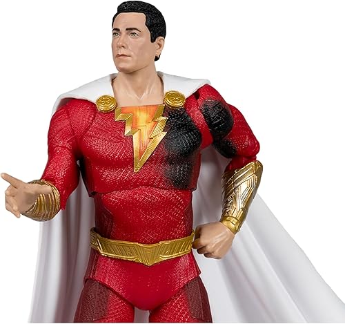 Miniatura 4 de McFarlane Toys - DC Multiverse Shazam & Freddy Freeman - Juego de 2 figuras de acción de 7 pulgadas, etiqueta dorada, exclusiva de Tienda
