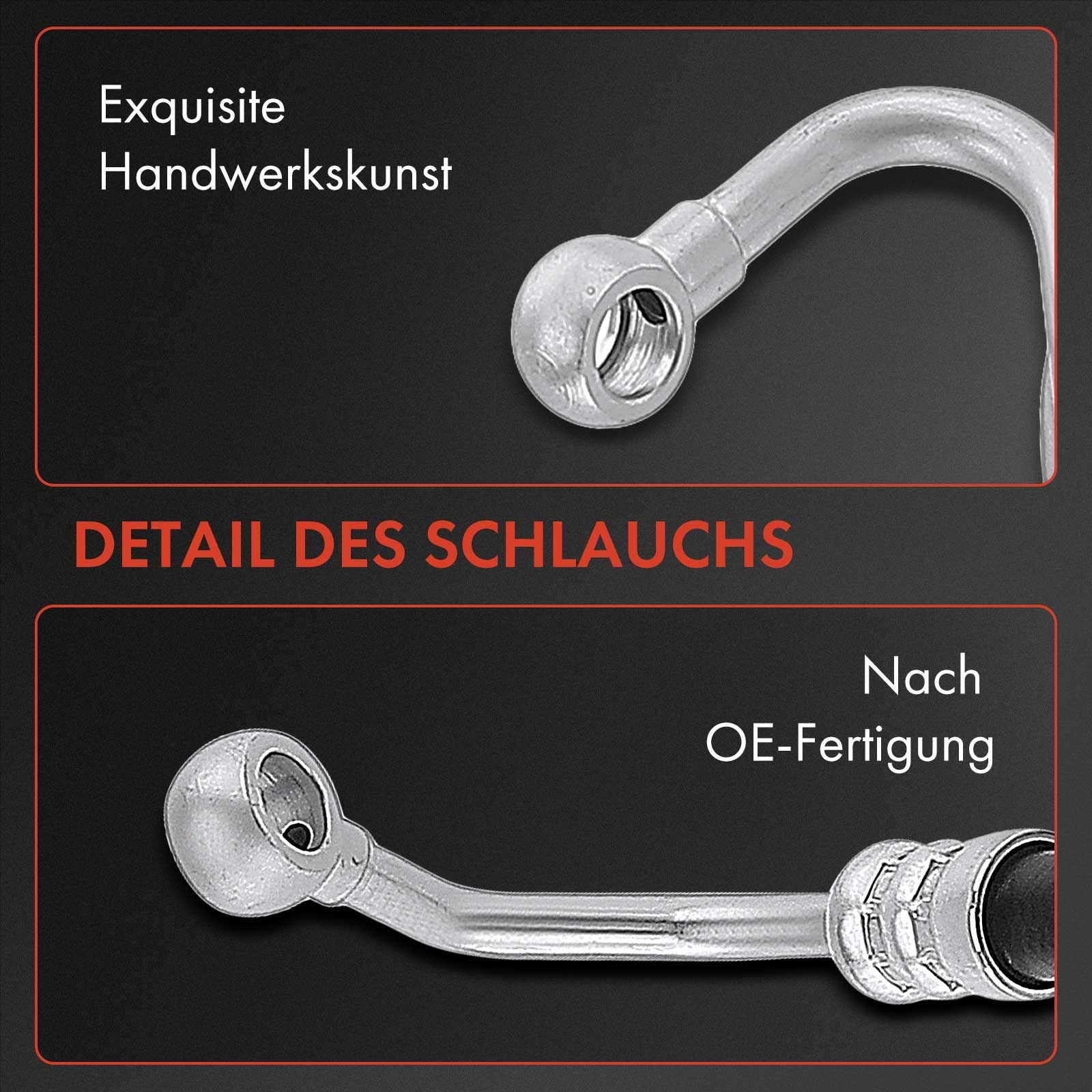 BMW E39 520i 523i 525i 528i 530i Set Servoleitungen