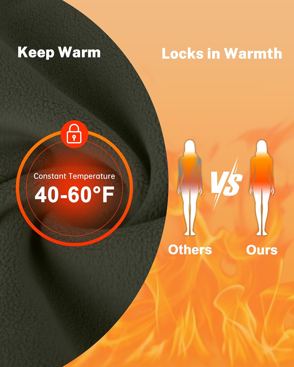 Women's Fleece Vest Softshell Windproof Sleeveless Jacket with Zipper Pockets Running Hiking Golf Winter - Image 3