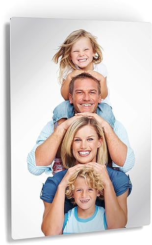 Smile Art Design Imagen personalizada de metal para decoración de pared, impresión de metal, pon tu foto en metal, impresiones fotográficas