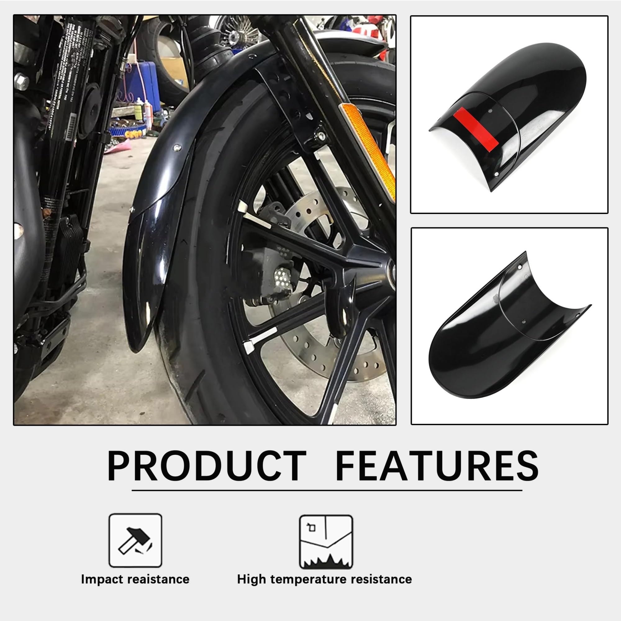 parafango posteriore Moto Per Per X48 114 Fat Boy | 2014-2021 Estensione Estensione Posteriore Parafango Anteriore Moto CPXCTZFZUB