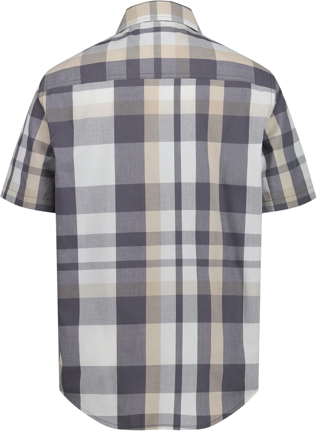 Calvin Klein Boys Short Sleeve Woven Button-Down Shirt - Image 2