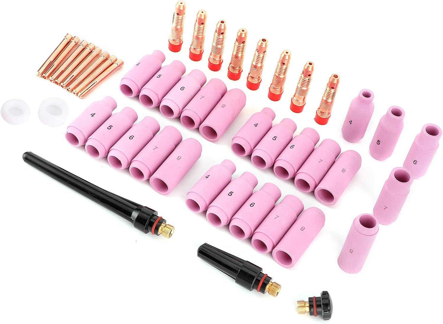 17 for 17/18/26 - HighQuality Copper & Ceramic Nozzles with Various Diameters for Welding Repair ToolNozzle DiameterWelding Accessories