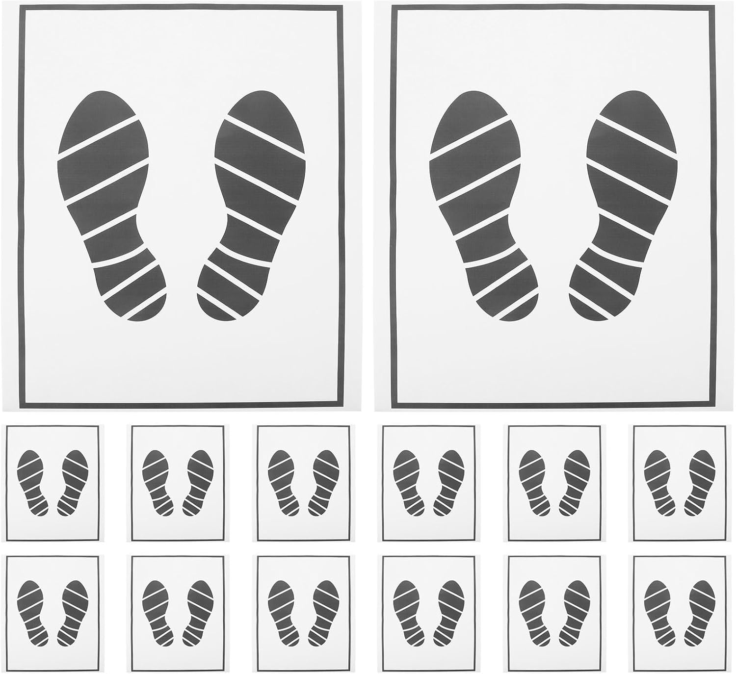 Garneck 25 Pcs Disposable Floor Mats for Cars Waterproof Paper Car Floor Mats Folding Paper Premium Glossy Automotive Floor Mats Vehicles Floor Mat Protector for Car Vehicles (20 X 15 Inch)