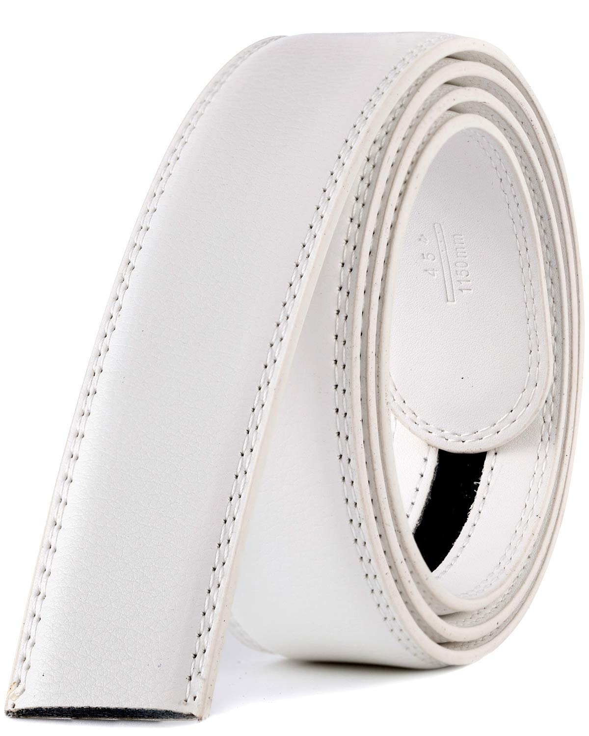 KATUSI Mens Belt Without Buckle Width 3.5cm Length 110cm - 130cm kts9