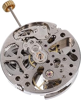 Hemobllo Watch Movement Automatic Mechanical Movement Replacement Part Men Japanese Quartz Movement Skeleton Watch Accessories for Men Women