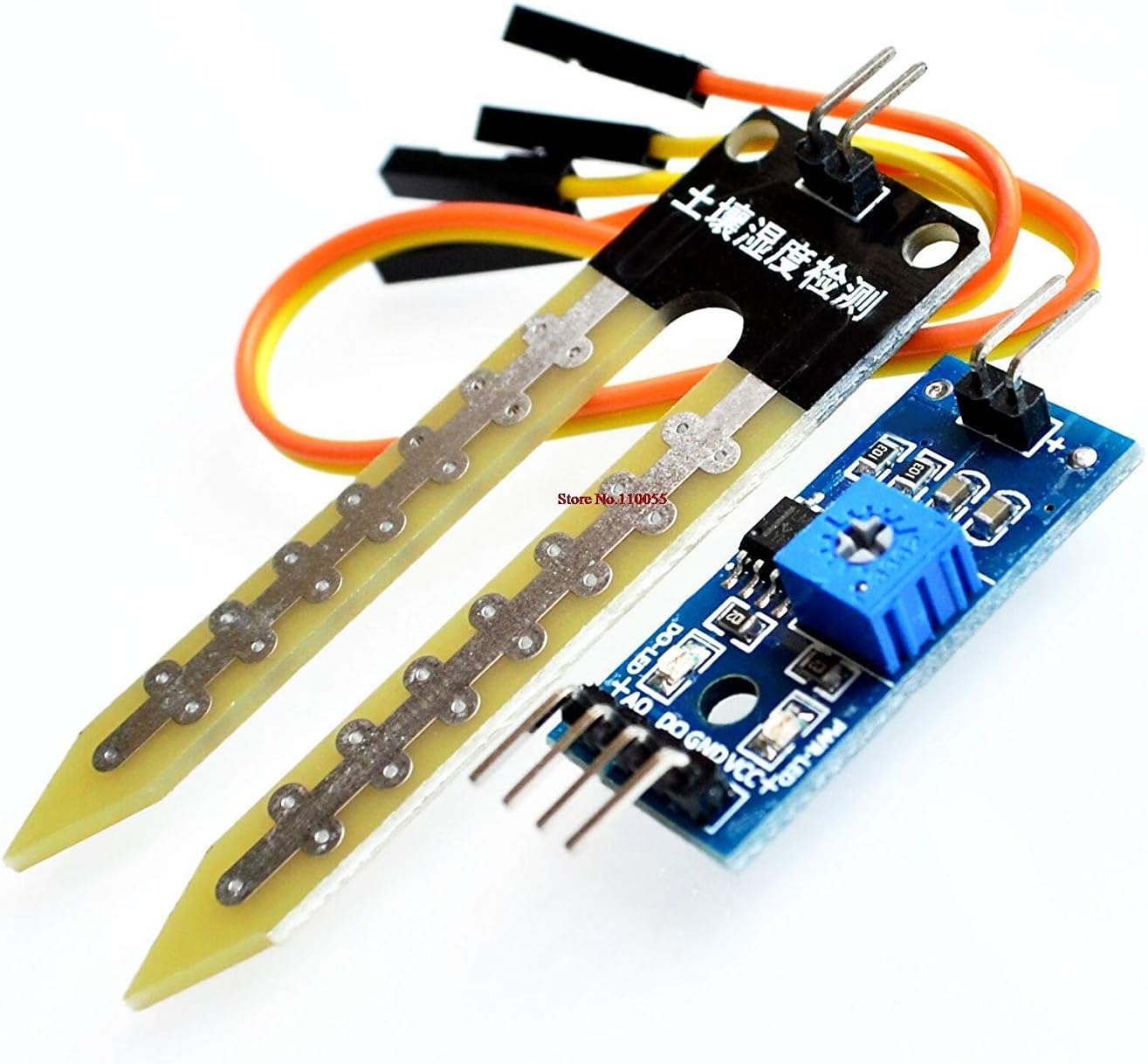 RoboCraze.com Soil Moisture Sensor Module it for boards compatible with Arduino | Soil, Humidity, Hygrometer etection Module it