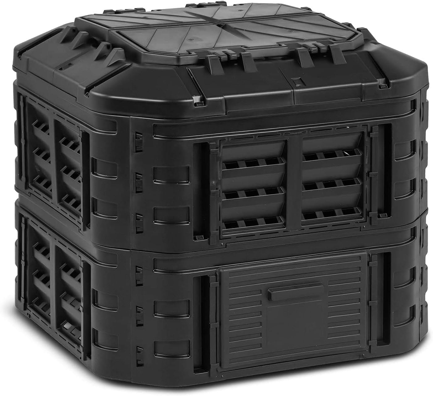 hillvert Garden Compost Bin 600 L Irrigation Ventilation