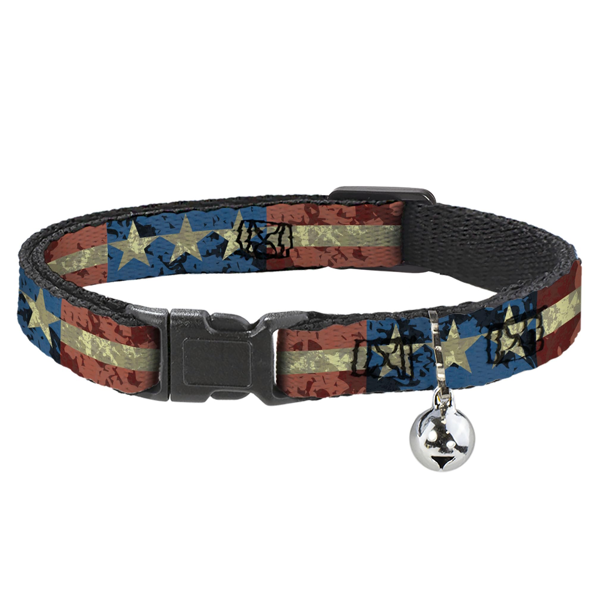Collier pour chat Americana Buckle Down collier réglable en taille M de 8 à 12 pouces