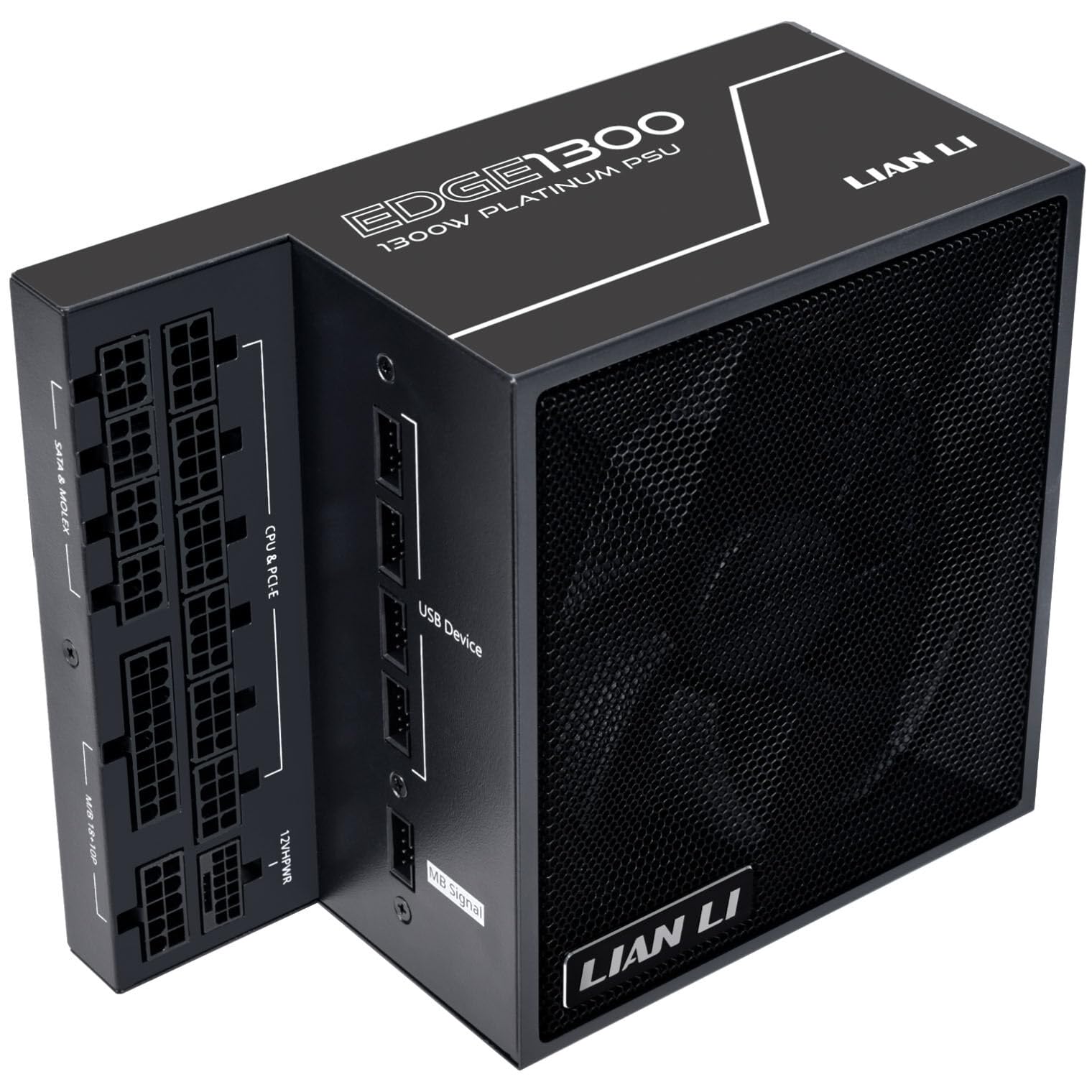 Lian Li EDGE EG1300 80 PLUS Platinum Netzteil, PCIe 5.1, ATX 3.1 - 1300 Watt, schwarz