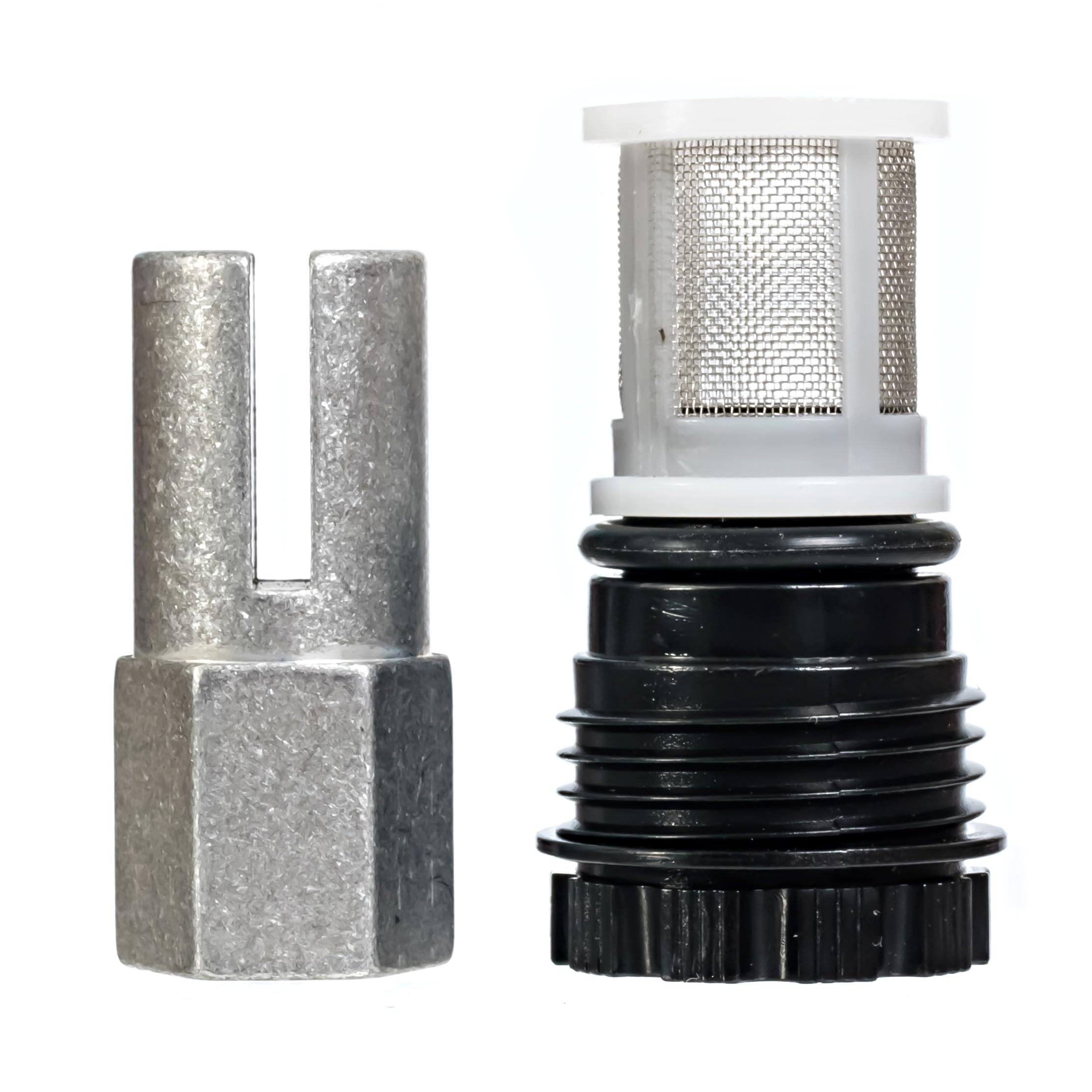 Filtro para calentador de agua sin tanque H98 510 S para todos los modelos Rinnai con herramienta de extracción del filtro de entrada La herramienta sin tanque con filtro H98 510 S Hecho en EE. UU.