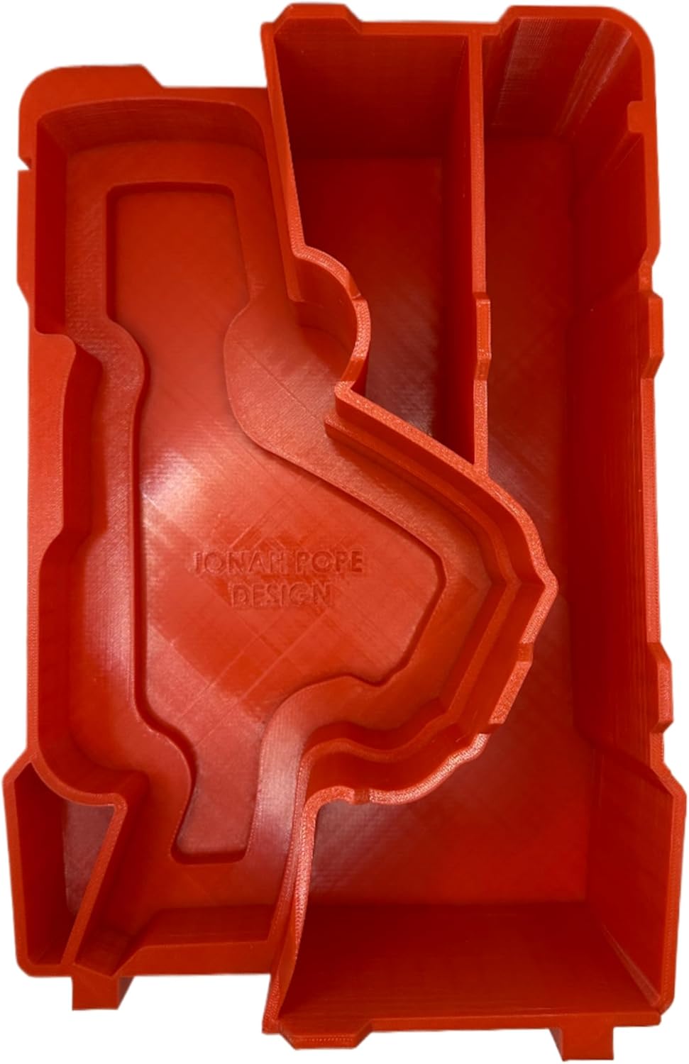 Jonah Pope Design 3d Printed Insert designed for M12 Hackzall and Packout Organizer (Insert only) (Red)