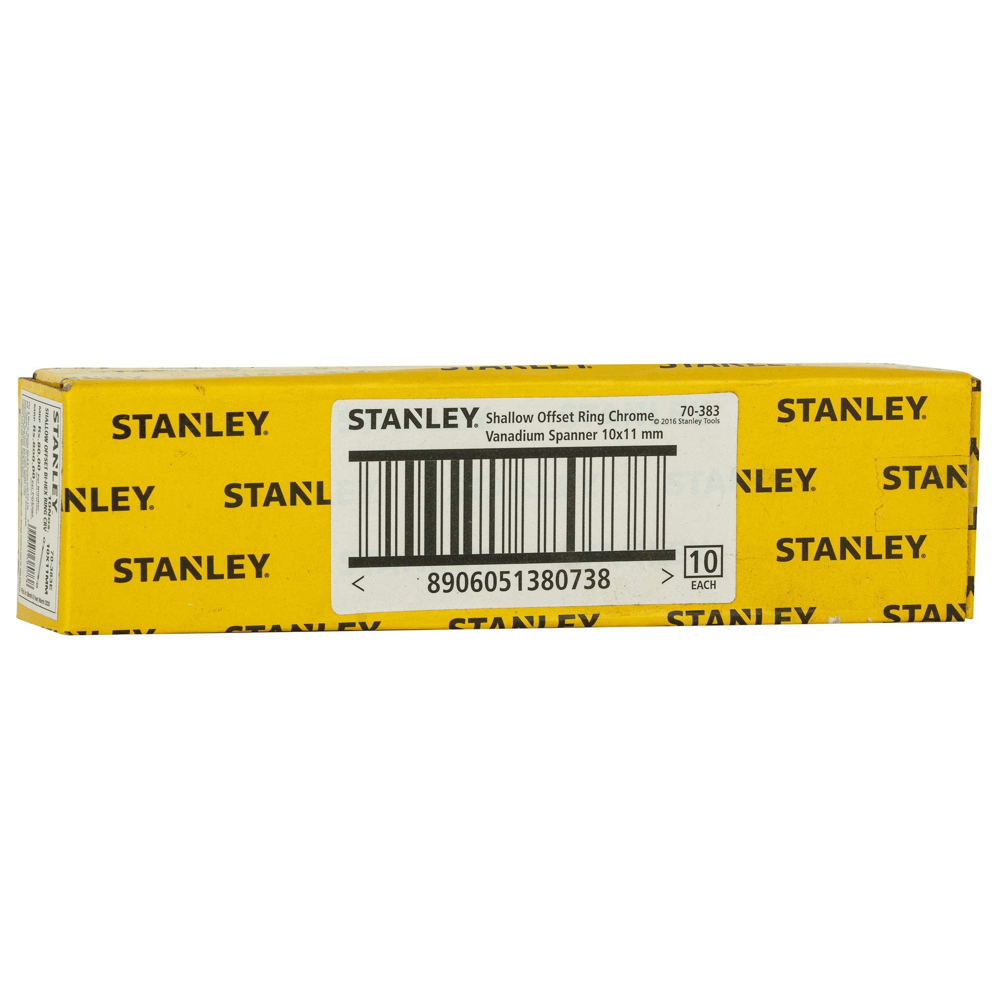 STANLEY 70-383E Offset Ring End Spanners-Matte Finish-10x11mm 4