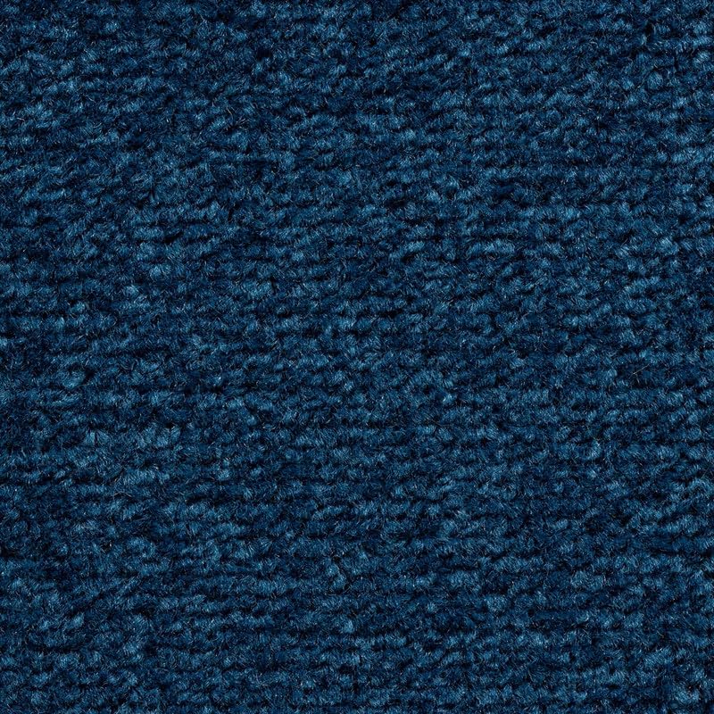 Tuda Carpets | Sprinter 5mm Pile Budget Carpet with Felt Backing, 8mm Total Height | Prussian Blue (82) - 5m x 5m (16ft4" x 16ft4")