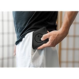 Rico Industries Unisex Laser Engraved Billfold Wallet, Pittsburgh Steelers,Lightweight, Black