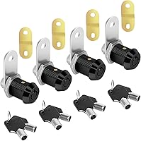 Vista 21 de Cam Locks - Cerradura de almacenamiento para autocaravana con llave igual, cilindro de 7/8 pulgadas que se adapta a un grosor máximo de puerta