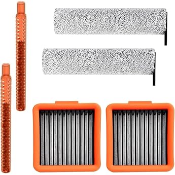 Zubeh rset f r Uwant f r D5/D5 Pro/D100/D100 Pro/A60/V8/V10/D500 Staubsaugerroboter mit Haupt- und Seitenb rsten HEPA Filtern sowie geruchsneutralisierenden Rollen