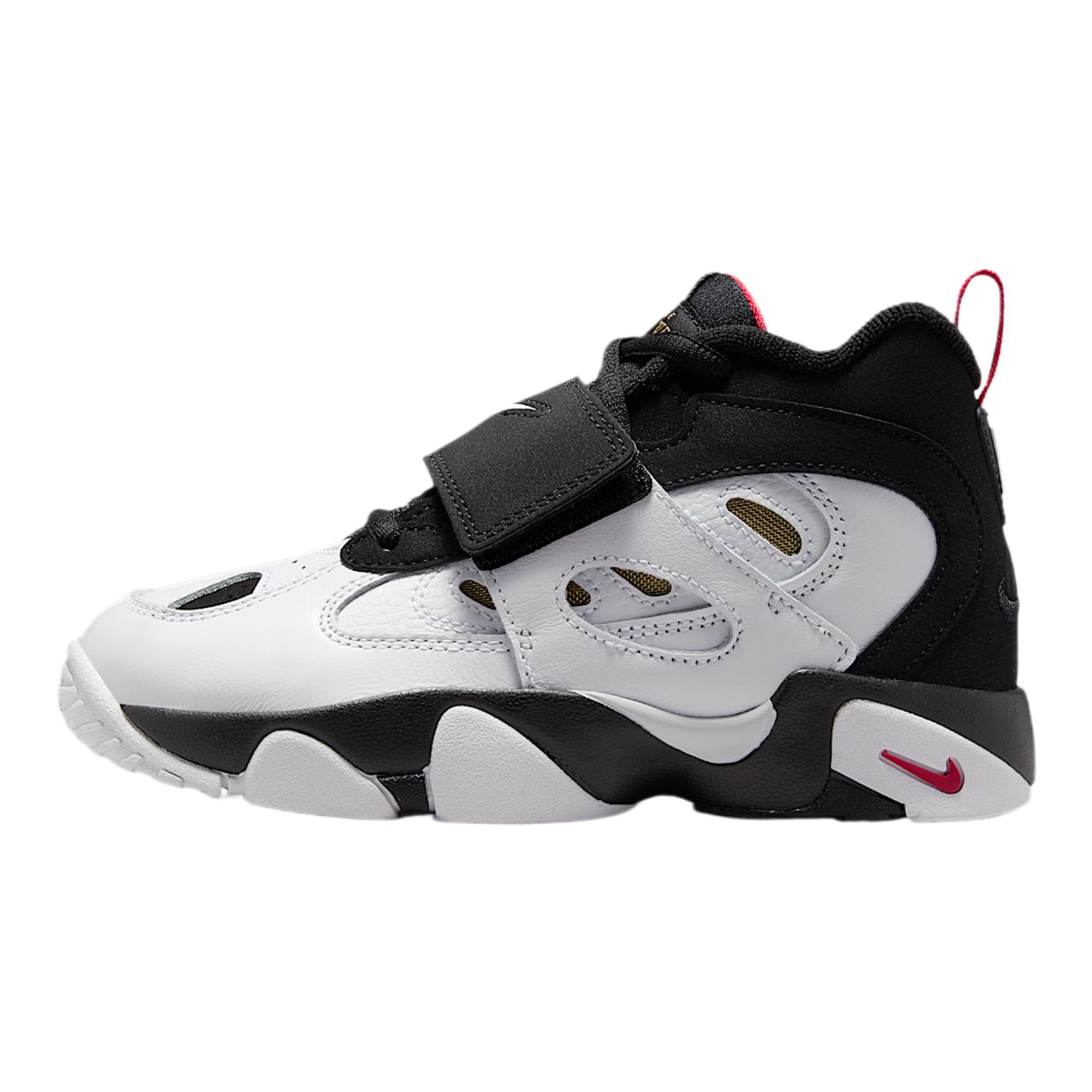 Diamond Turf II Little Kids' Shoes (Black/Fire Red/Metallic Gold/White)
