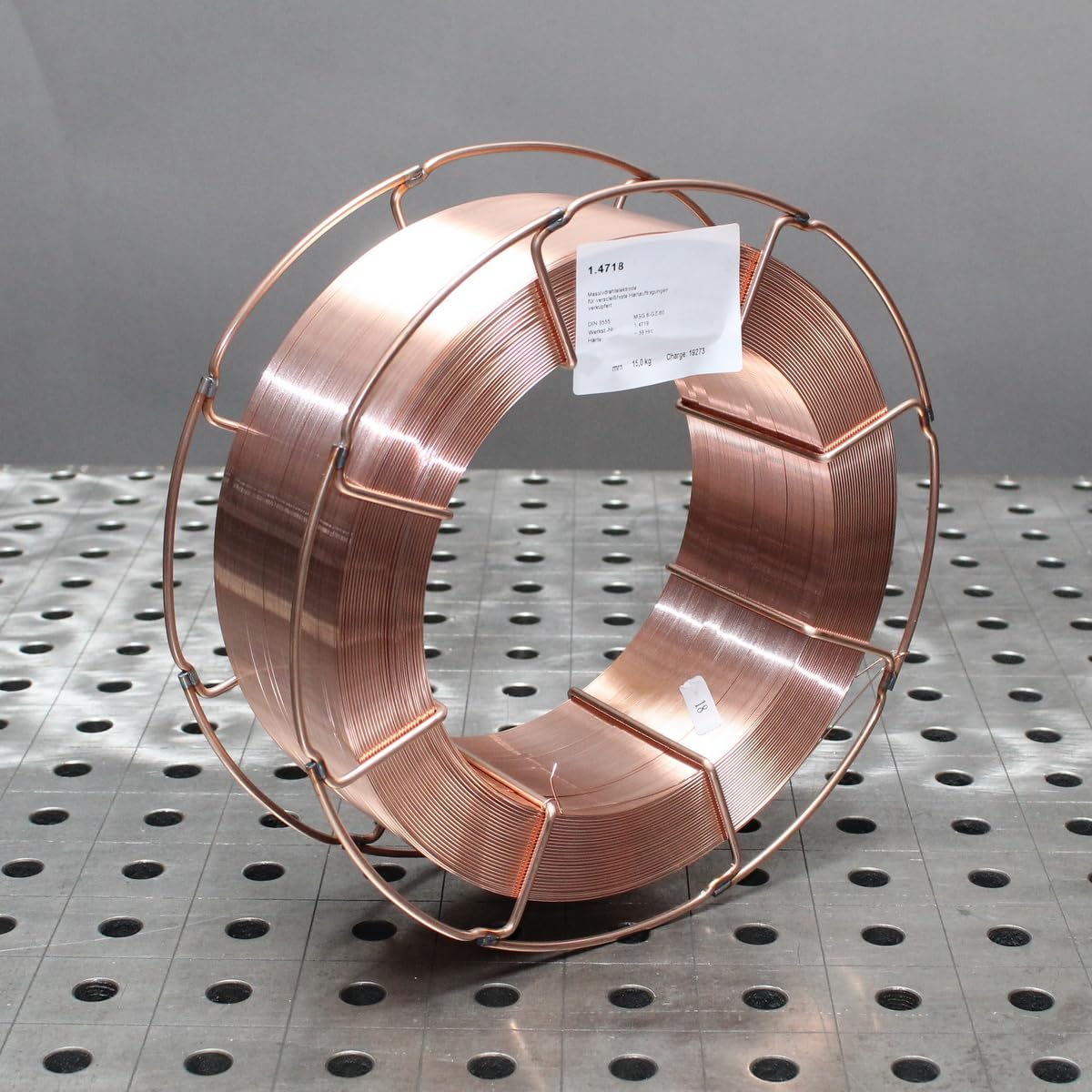 Fil de soudure MT 600 HB pour réparer les pièces d'usure de godet 1.4718