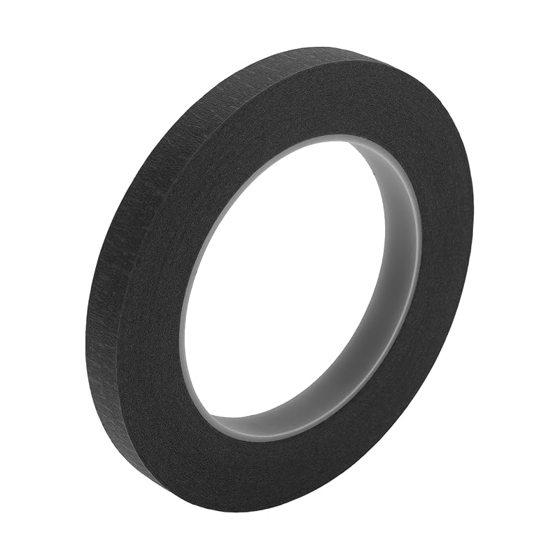 Fita para Pintura de Fácil Remoção A ABSOPRO Preta 1,27 cm x 48,01 m – 1 unidade