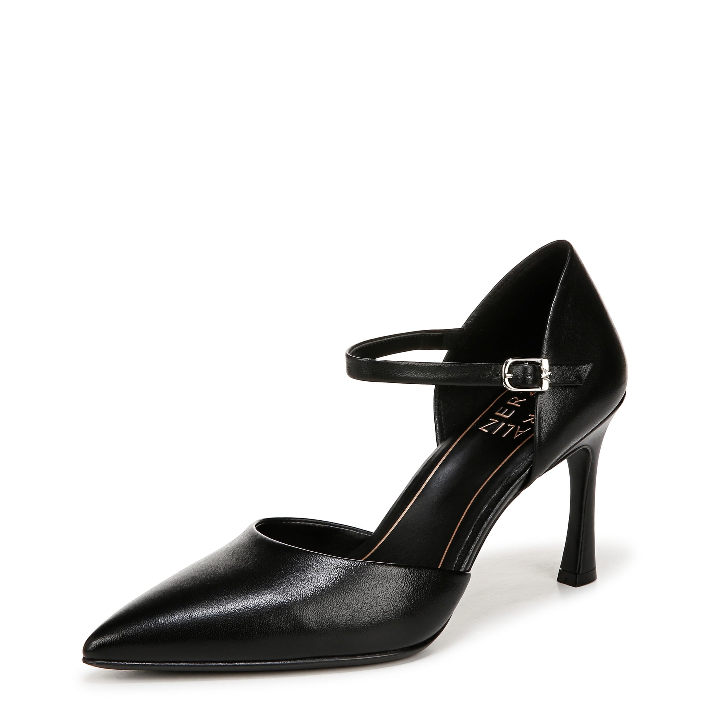 Naturalizer Amber Wide Fit Stiletto Heel Ankle Strap Shoes