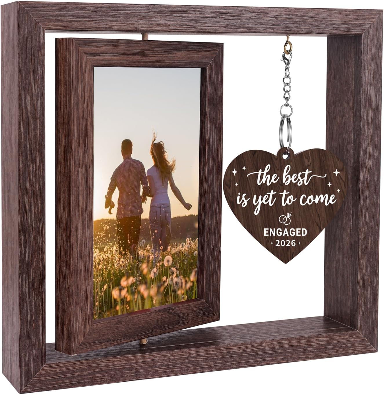 Wedding Gifts for Couples 2026, Mr and Mrs Gift Picture Frame 4x6, Bridal Shower Gift for Bride Wedding Ideas for Newlyweds Just Married Wedding Presents for Newly Wed Couple