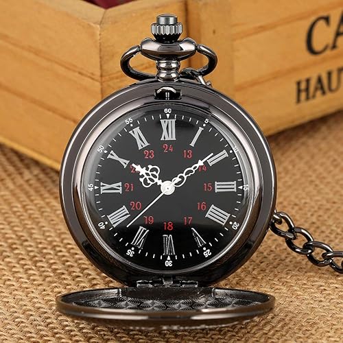 Miniatura 2 de Udaney To My-Grandpa - Reloj de bolsillo para abuelo, el mejor regalo para él, regalos de cumpleaños, Navidad, reloj de bolsillo grabado con caja