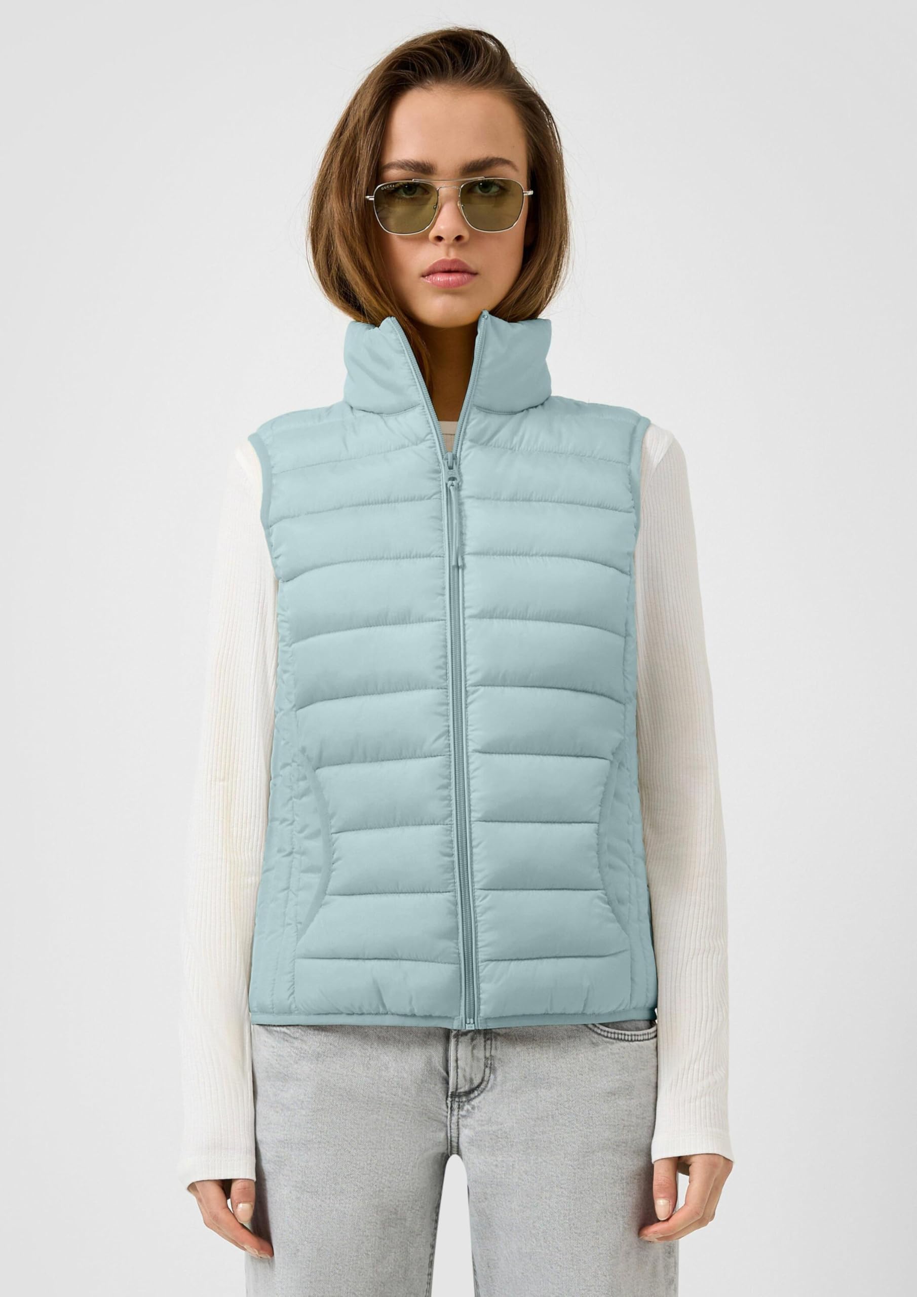 QS 2173776 Gilet trapuntato Donna