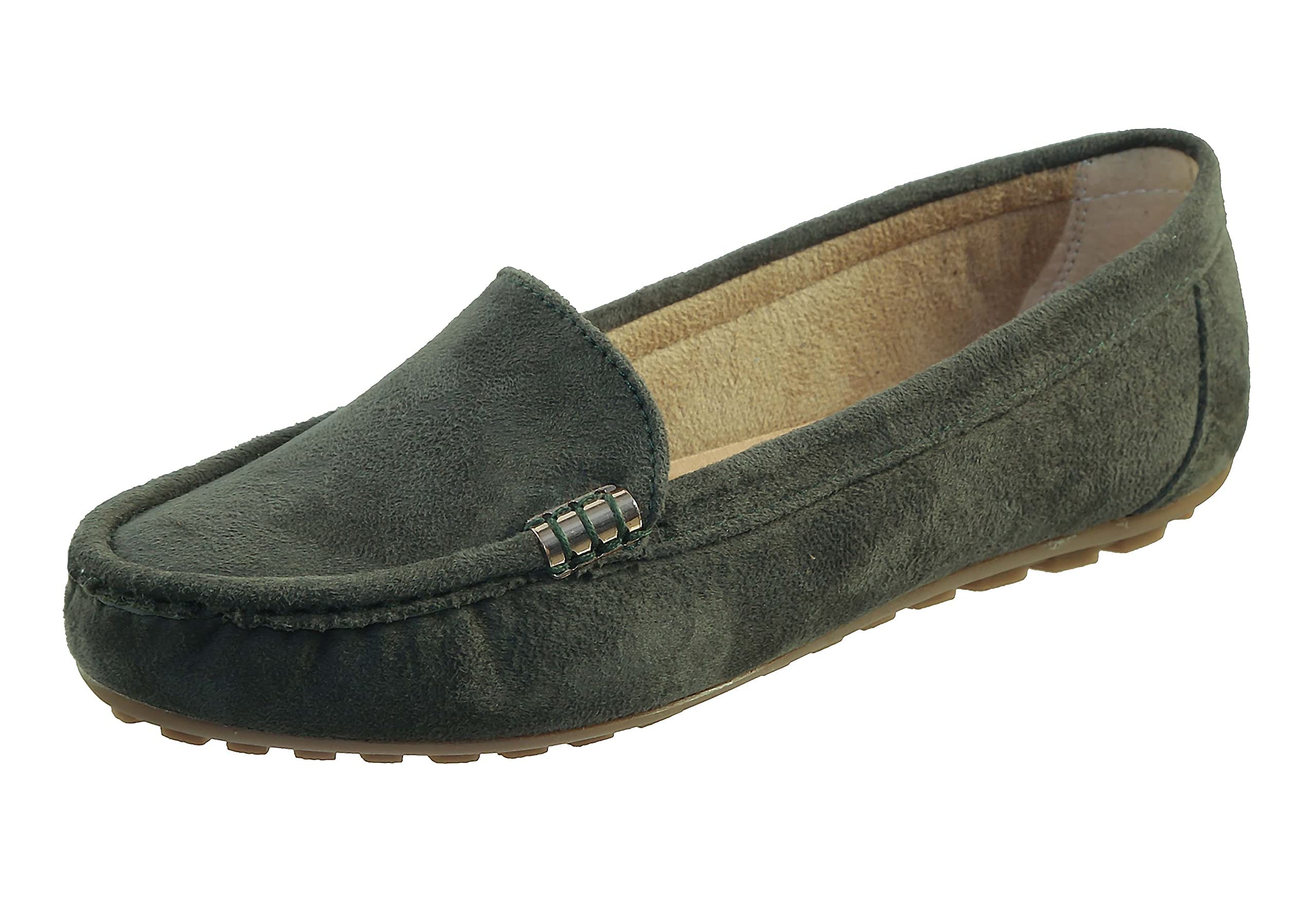 CatBird Women Mehandi Soft Moccasins Loafer Shoes 4 UK (B098QWM937) Amazon Price History, Amazon Price Tracker