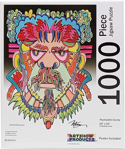 Miniatura 5 de Mitch Silver - Rompecabezas original de 1000 piezas de 29 x 20 pulgadas por MiSi50 (dragón Dizzy)