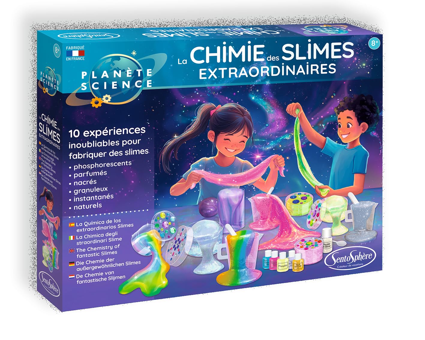 Sentosphère – Planète Science - Objectif Chimie - Apprendre la Chimie en s'amusant sans Danger - pour Enfants dès 10 Ans - Fabriqué en France - 28010 Sentosphère – Planète Science - Objectif Chimie - Apprendre la Chimie en s'amusant sans Danger - pour Enfants dès 10 Ans - Fabriqué en France - 28010