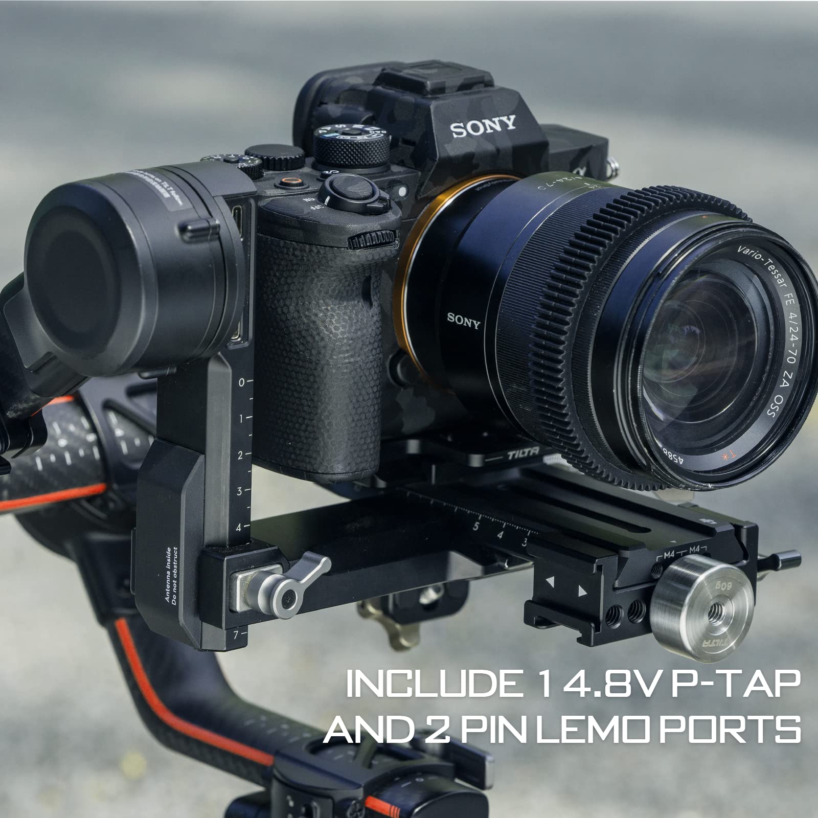 Tilta Battery Plate to DJI Ronin Power Pass-through Plate Kit