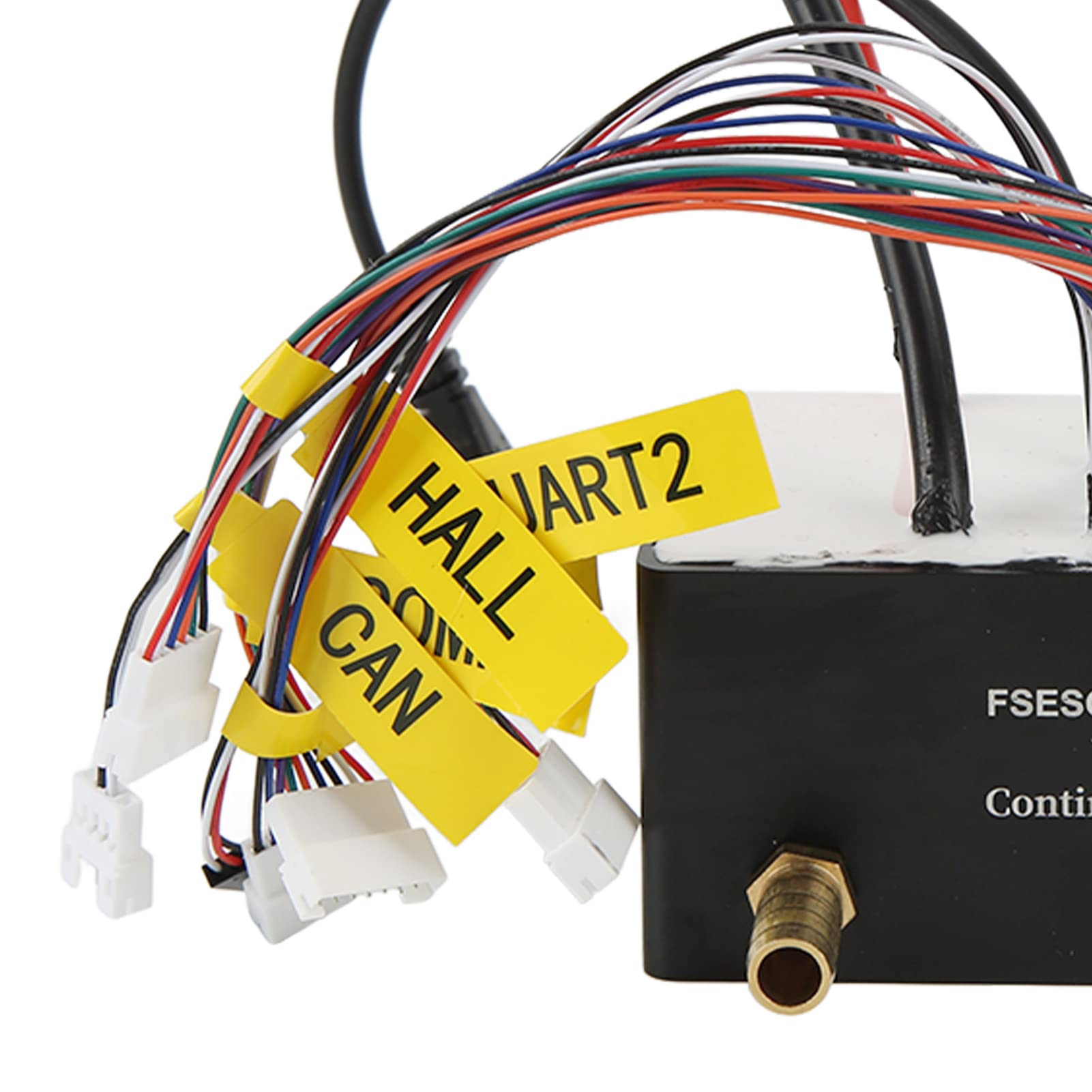 YWBL-WH Elektryczny Regulator Prędkości, Aluminiowy, Chłodzony wodą ESC 14 do 84 V z Procesorem 168 MHz, Ciągły 100 A Szczytowy 120 A, Hamowanie Regeneracyjne, do Samodzielnego Sterowania Silnikiem