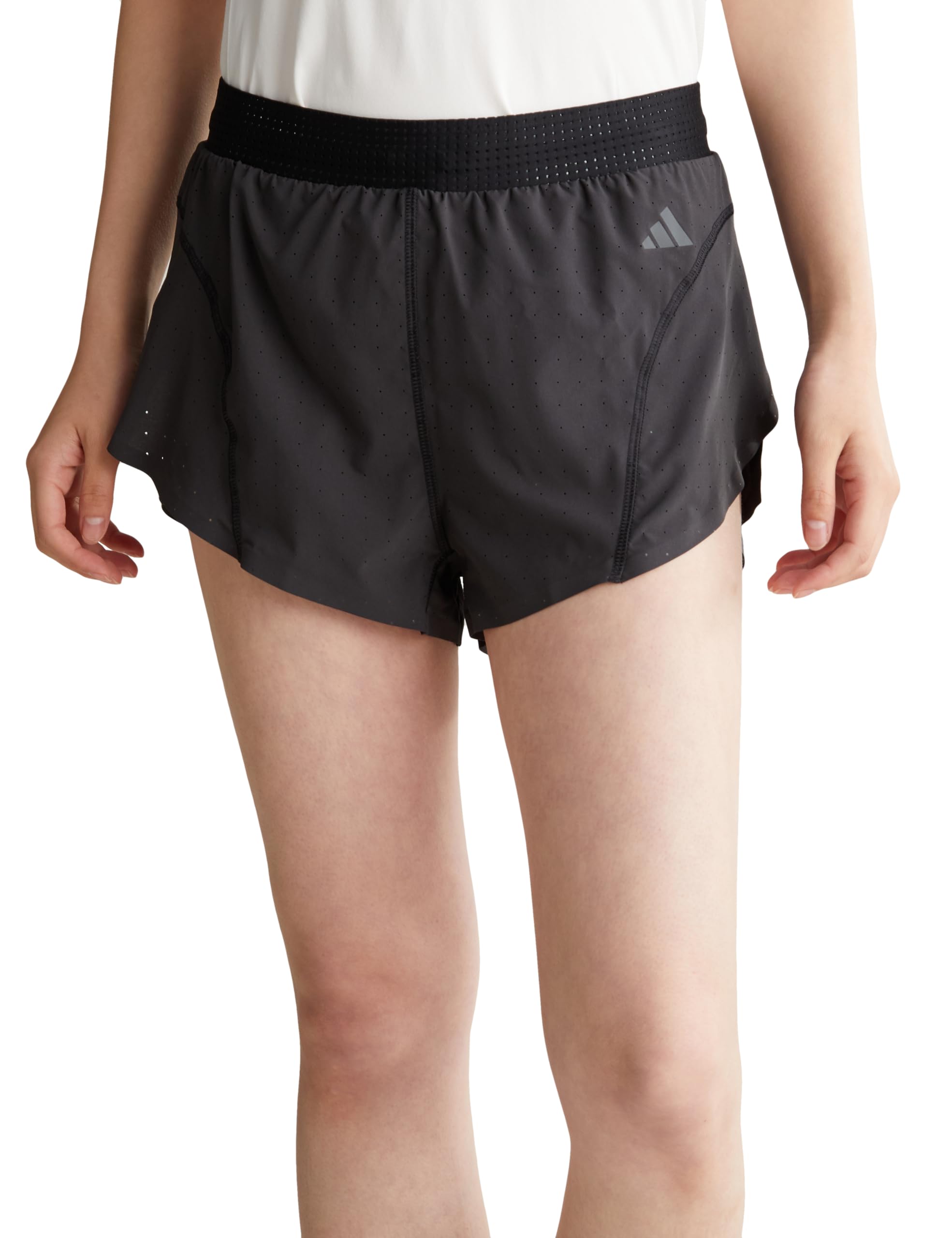 adidasランニング ショートパンツ アディゼロ スプリットショーツ L Amazon | [アディダス] ショートパンツ アディゼロ ランニング