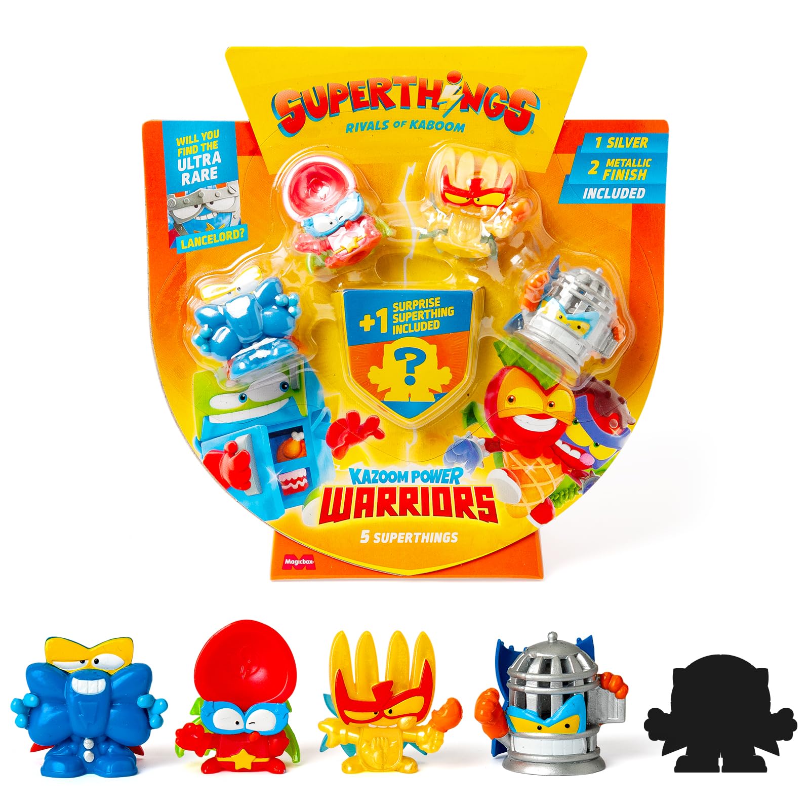 SUPERTHINGS KAZOOM Power Warriors – Pack de 5. Contiene 5 Superthings (Incluye 1 Figura Sorpresa y 1 capitán Plateado). Pack 3 de 6 — view 11