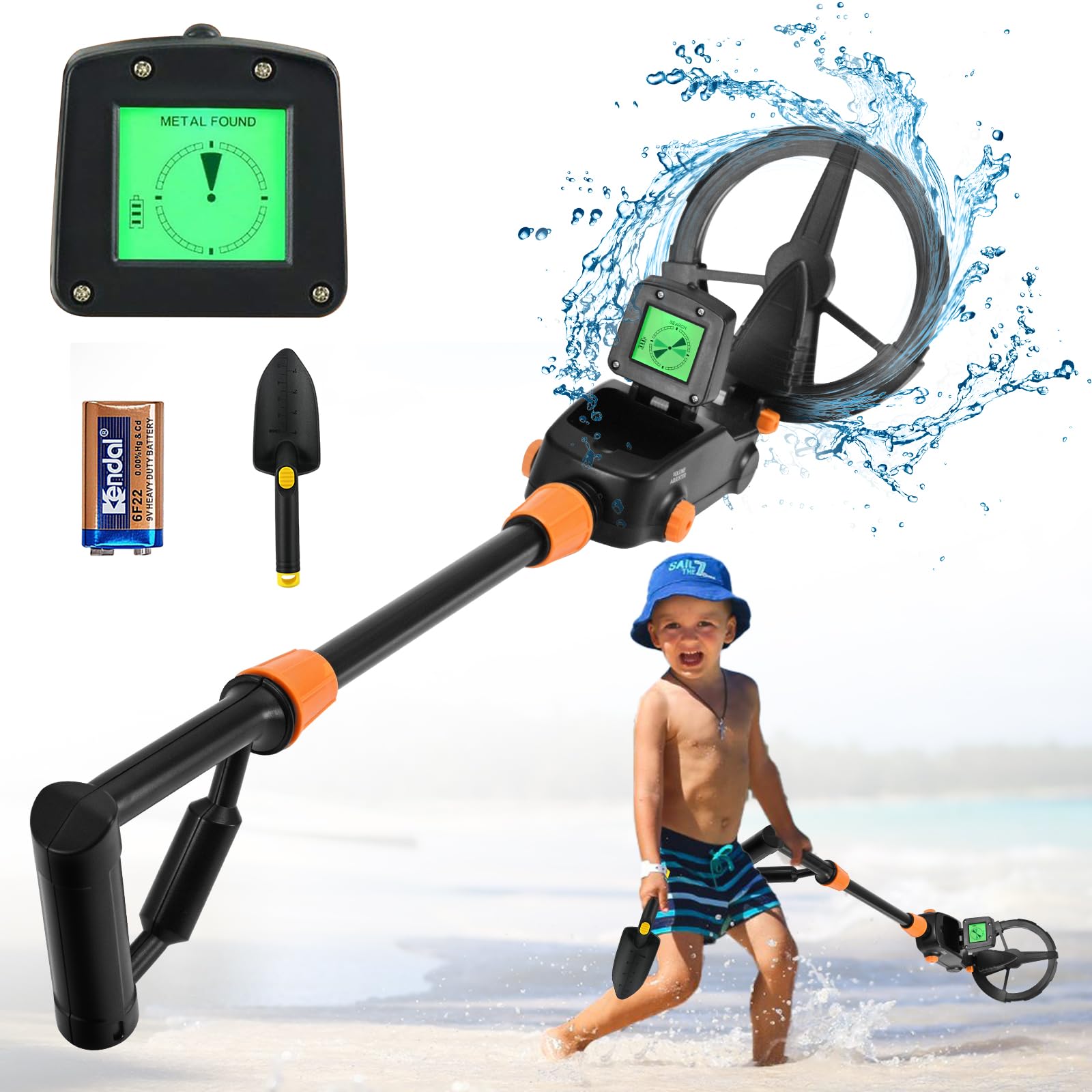 metaaldetector voor kinderen met waterdichte zoekspoel metaaldetector voor kinderen met waterdichte zoekspoel