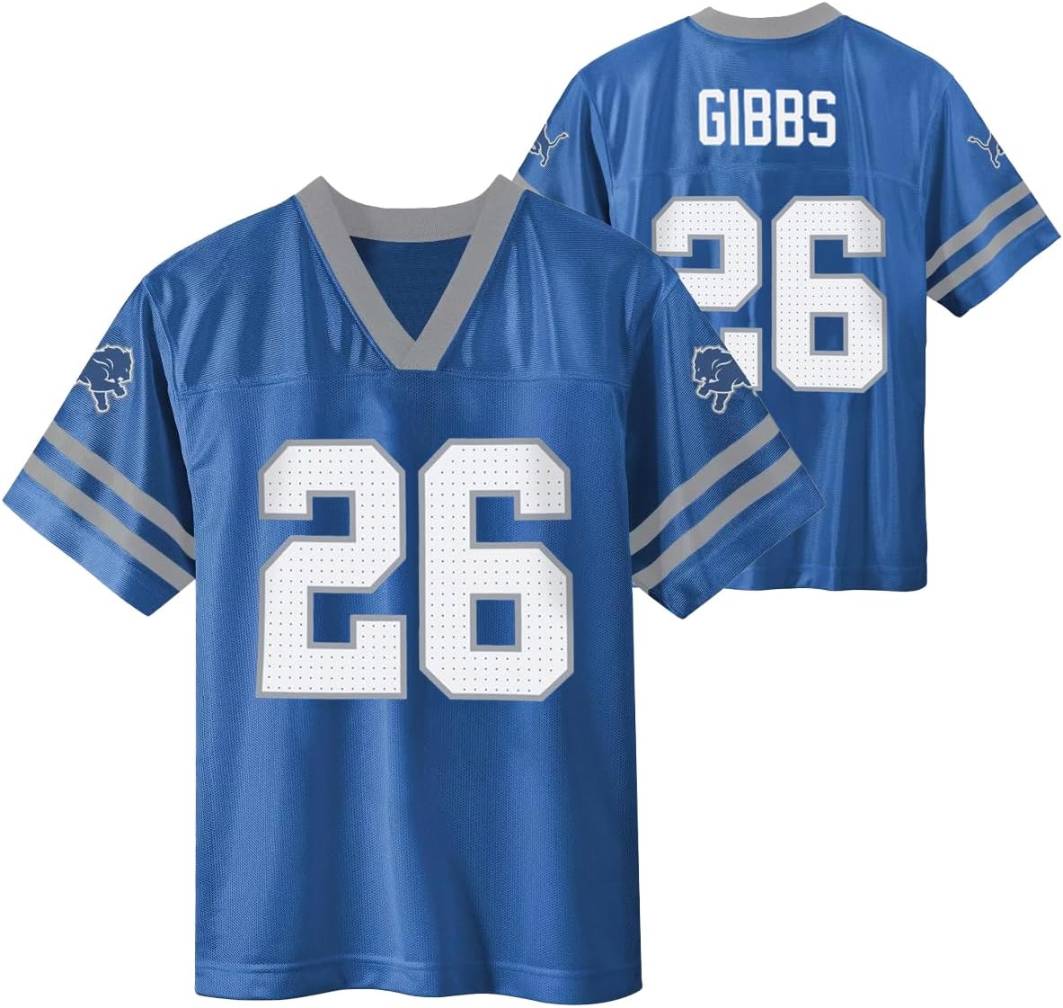 Jahmyr Gibbs Detroit Lions Blue #26 NFL Infant Toddler Name and Number Team Color Home Player Football Jersey