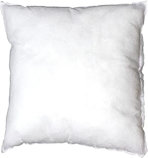 DOUCEUR D'INTERIEUR INTERIEUR DE COUSSIN 45 x 45 CM UNI BLANC
