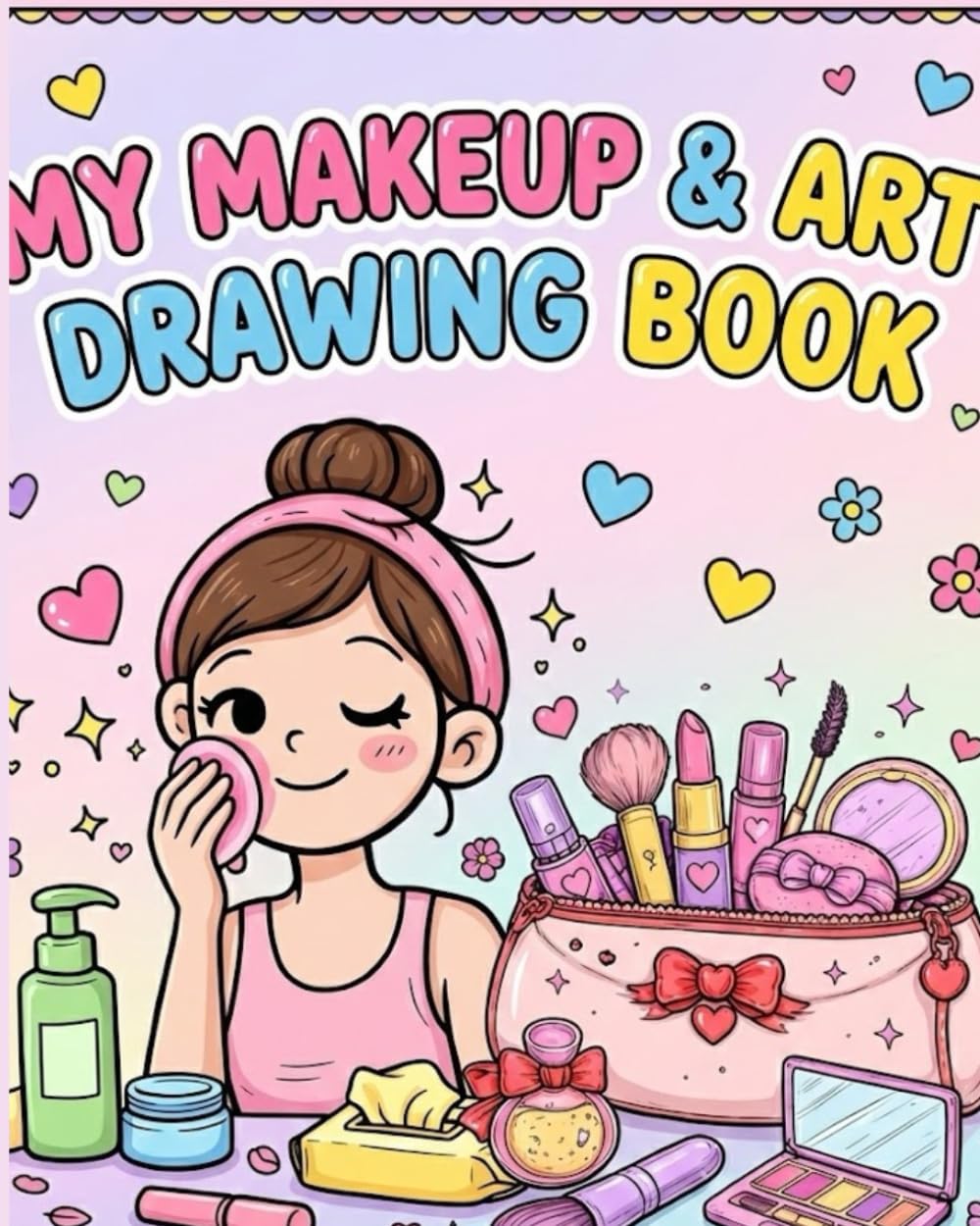 Makeup & Me: A Self-Love Coloring Book: Cute Beauty-Inspired Pages for Relaxation, Confidence, and Everyday Self-Care