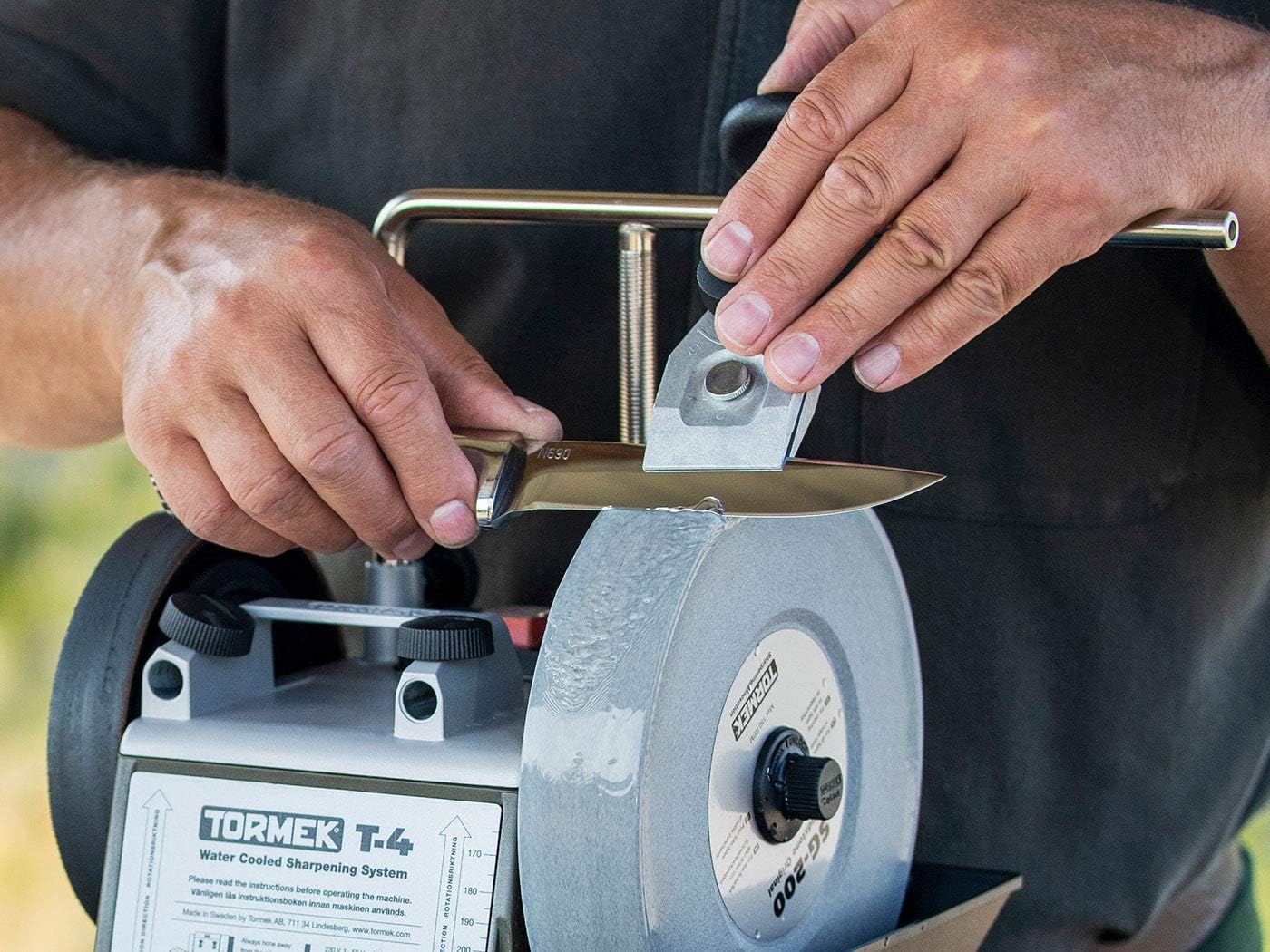 Lіmіtеd Stосk Knife Blade Sharpening Jig Tormek SVM-45. The Knife Jig that Turns Your Tormek Sharpening System T-8, T-7, T-4, T-3, etc. into a Professional Knife Sharpener. Blасk Frіdау - 40% оƒƒ Knife Blade Sharpening Jig Tormek SVM-45. The Knife Jig that Turns Your Tormek Sharpening System T-8, T-7, T-4, T-3, etc. into a Professional Knife Sharpener.