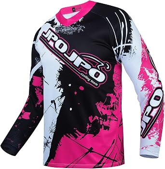 JPOJPO Jersey Men MX Motocross Jerseys Dirt Bike Downhill Racing Shirt Riding Green