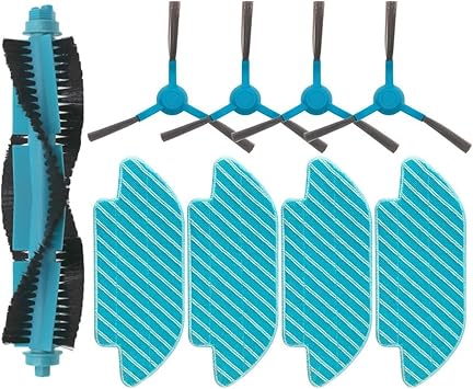 McbeAn Compatible for Shellbot SL60 Robot Vacuum Cleaner Replacement Spare Parts Accessories Main Side Brush Hepa Filter Mop Pad