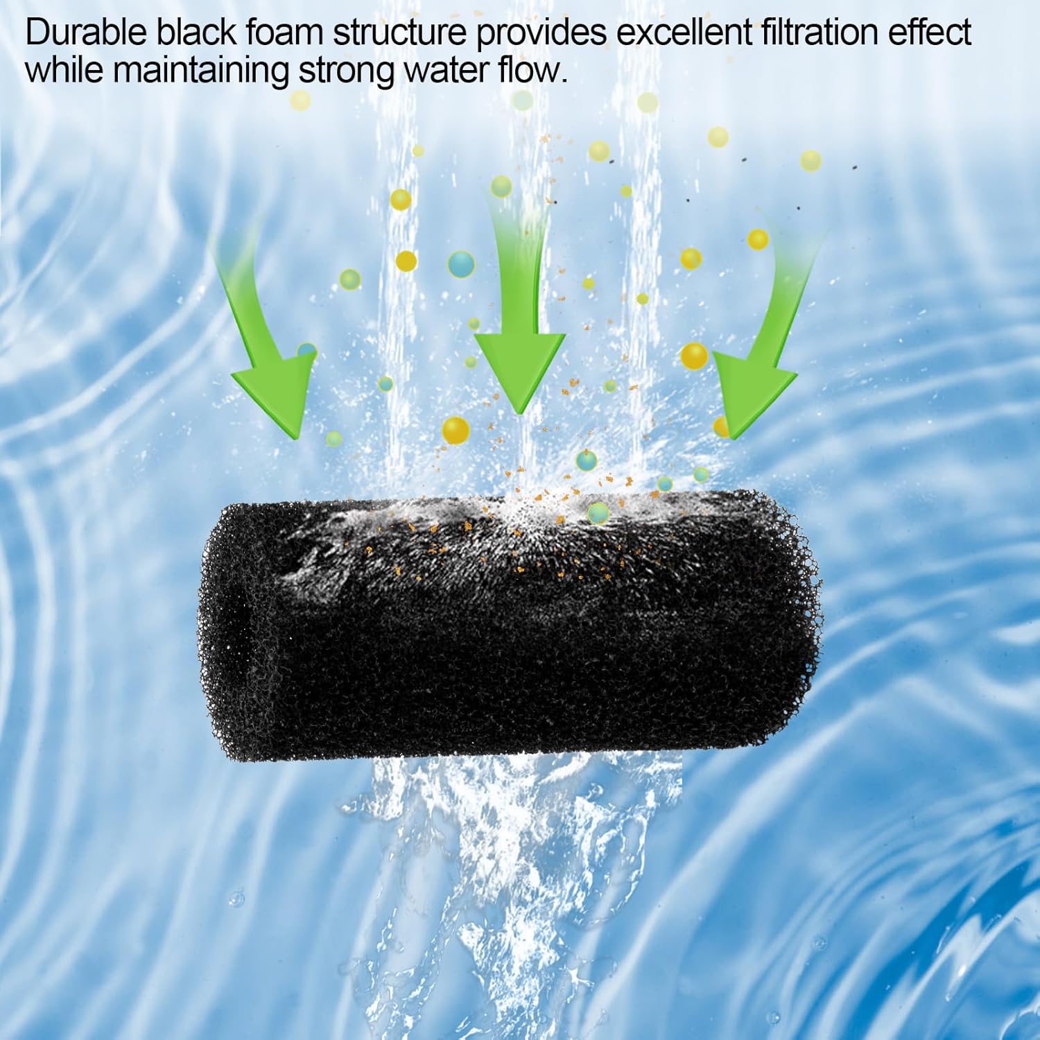 7209410 7137710 model Pre-Filter Sponge Roll Fit for Beckett Pond G FR DP Pump,(Pack of 6)