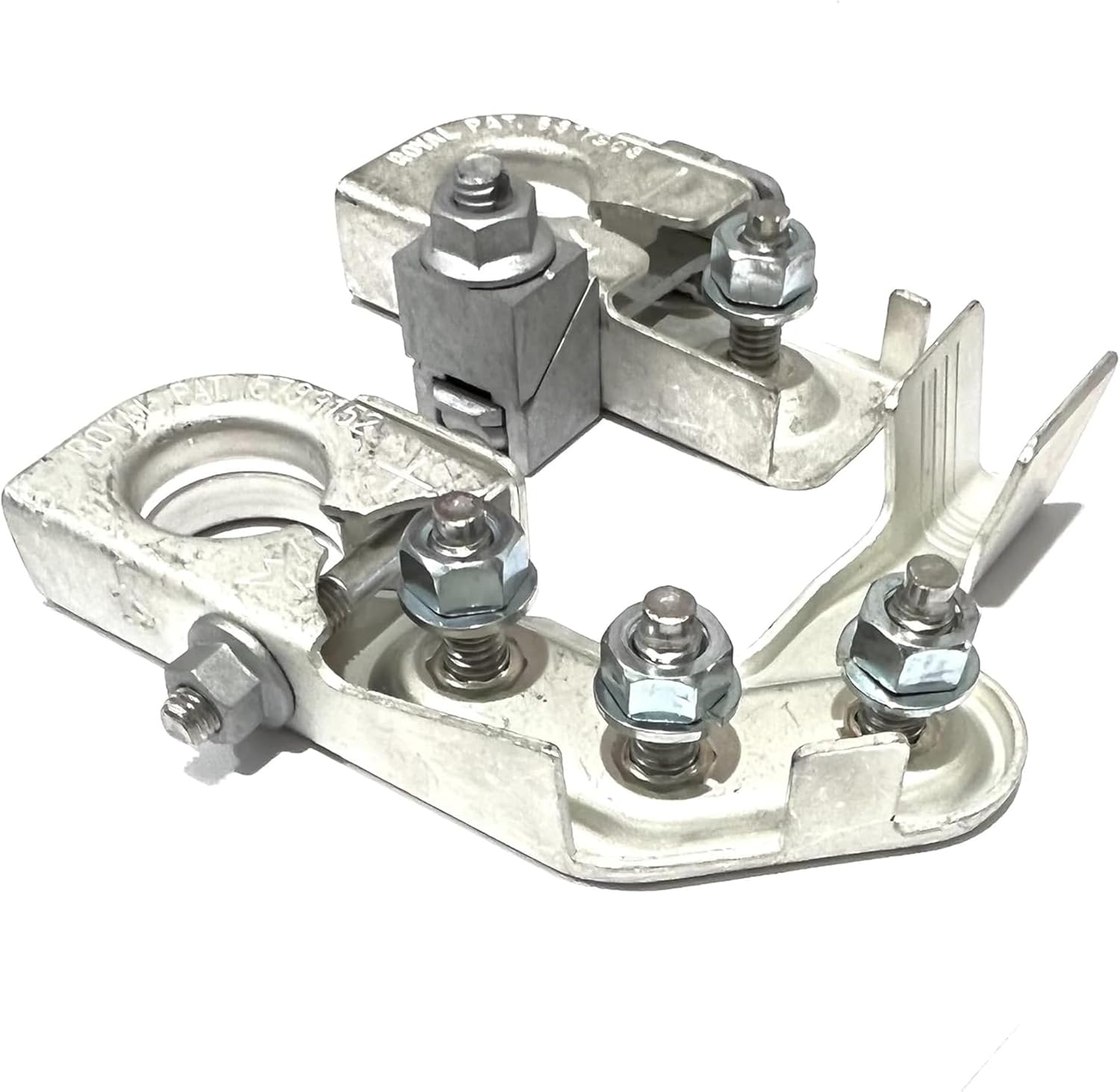 EDS Terminal Set NEW 926-603 POSITIVE Battery Terminal Compatible Replacement for Ford Super Duty F-250 F-350 F-450 & 1500 Silverado Pick Up Trucks Etc & NEGATIVE Terminal BT4A-14450-BA