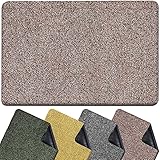 BEAU JARDIN kann feinen Staub und Schmutz absorbieren, die gemischten Farben können sie gut verbergen, die Maße messen 45x71cm und geben Ihnen ein sauberes Zuhause.